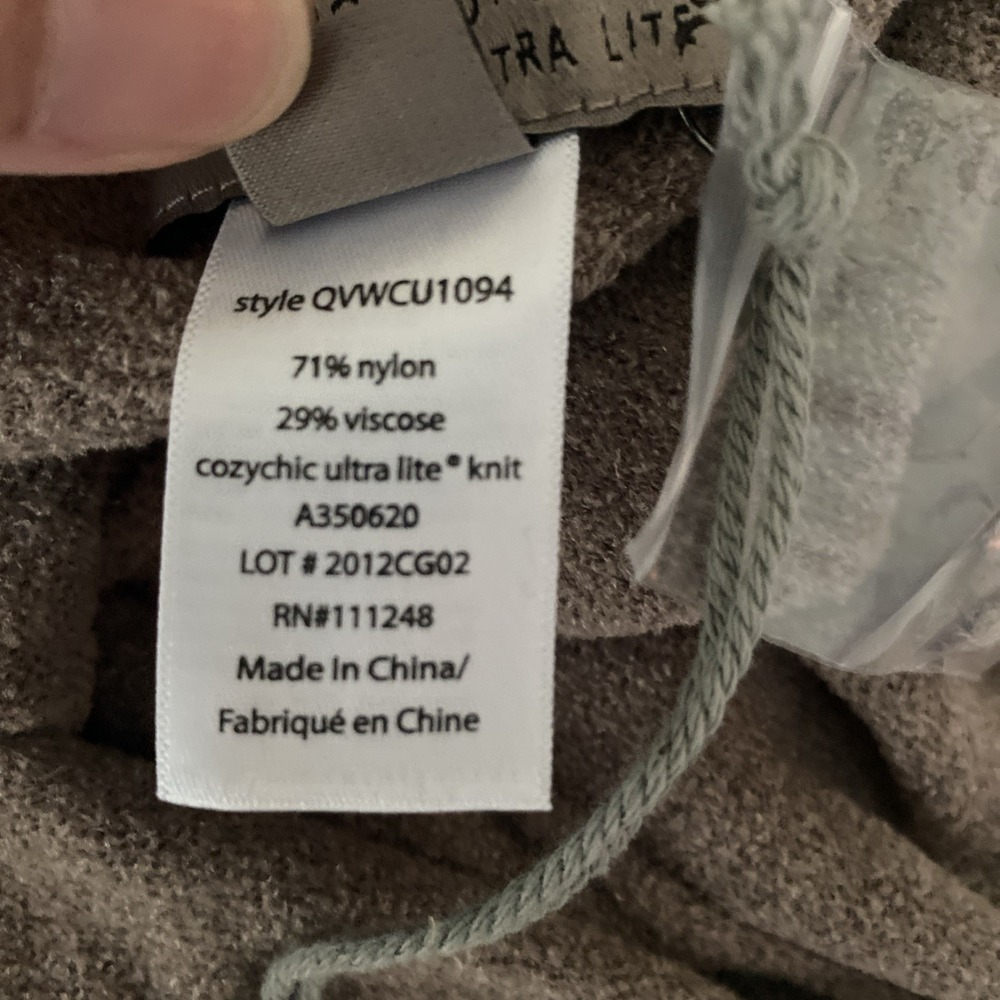 Barefoot Dreams Cozy Chic Ultra Lite Track Jogger Pants XS Women's Warm Taupe - Picture 8 of 10